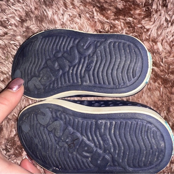 Native Jefferson Blue Perforated Slip-On Shoes C6 play outside summer spring - Picture 5 of 7